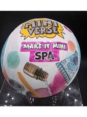 Mini Brands Mini Verse Make It Mini Spa Real Scented DIY Kit